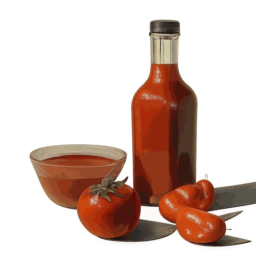 Tomato vinaigrette